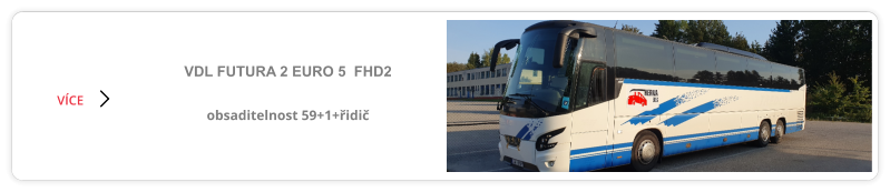 VDL FUTURA 2 EURO 5  FHD2  obsaditelnost 59+1+řidič VÍCE