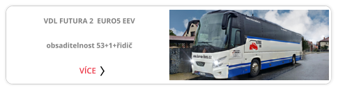 VDL FUTURA 2  EURO5 EEV  obsaditelnost 53+1+řidič VÍCE